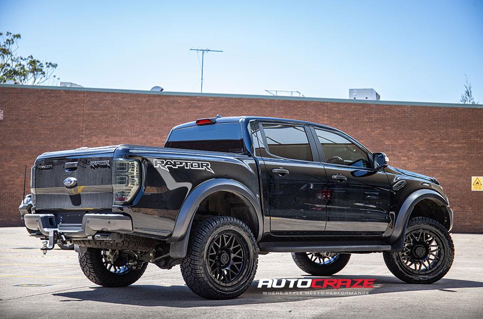 FORD RANGER RAPTOR CHAOS SATIN BLACK
