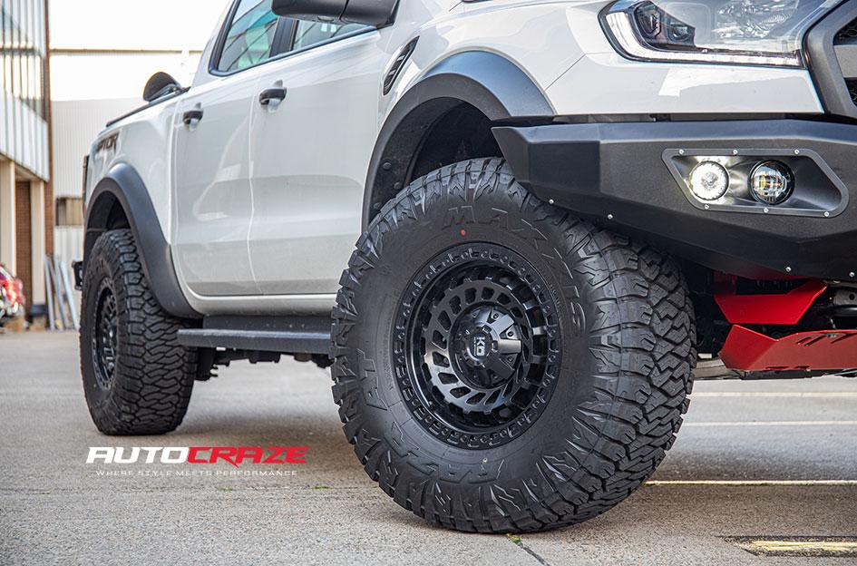 FORD RANGER RAPTOR ZOMBIE SATIN BLACK