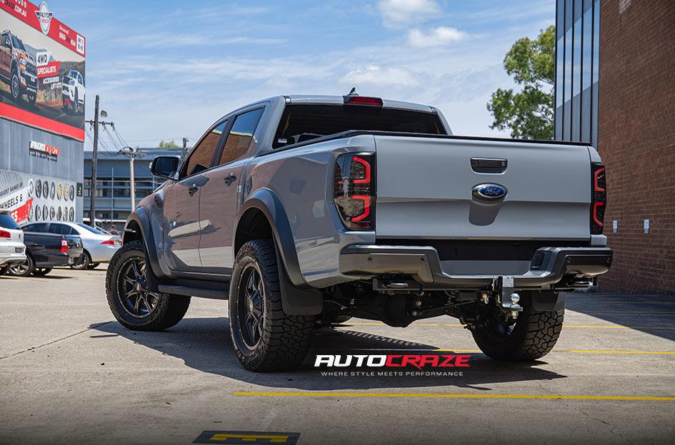 FORD RANGER RAPTOR MO970 SATIN BLACK MILLED ACCENTS