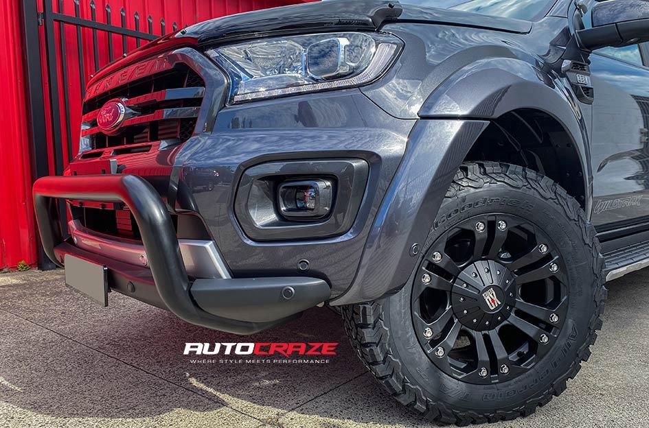 FORD RANGER MONSTER XD MATTE BLACK