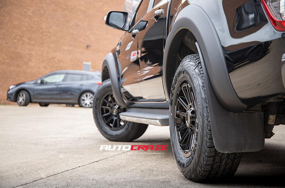 FORD RANGER PANZER XD SATIN BLACK