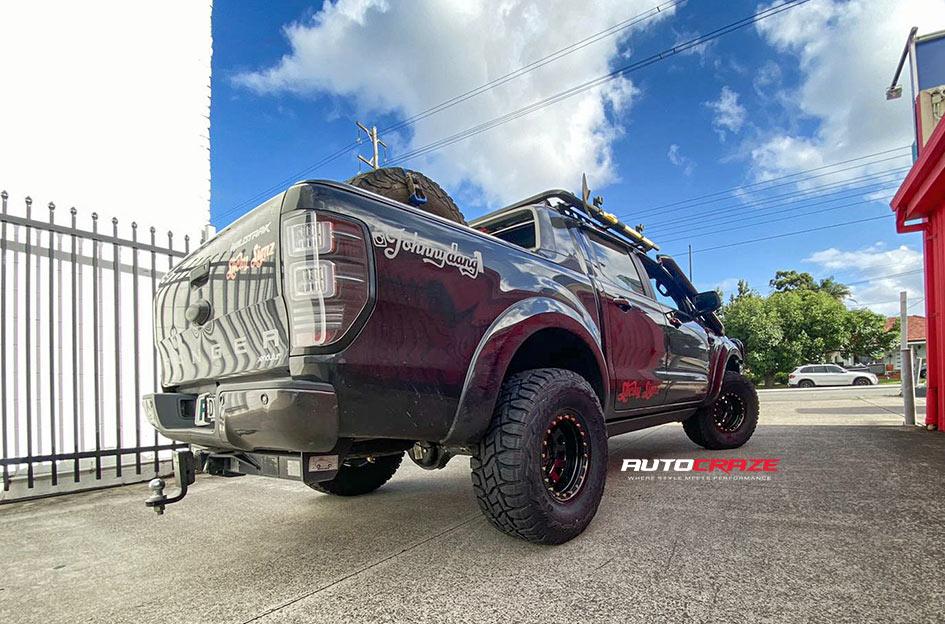 FORD RANGER D LOCKER BLACK