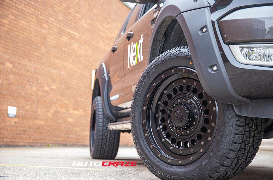 FORD RANGER PANZER XD SATIN BLACK