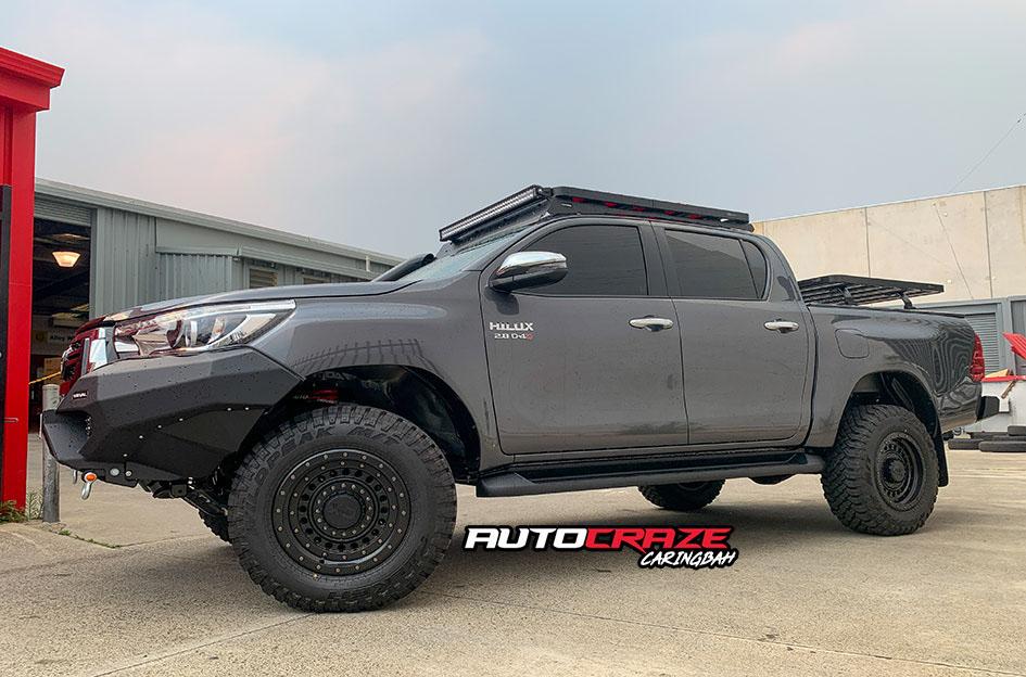 TOYOTA HILUX N80 4WD PANZER XD SATIN BLACK