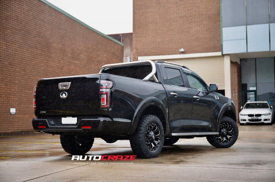 GMC HAVAL ASSAULT GLOSS BLACK MILLED ACCENTS