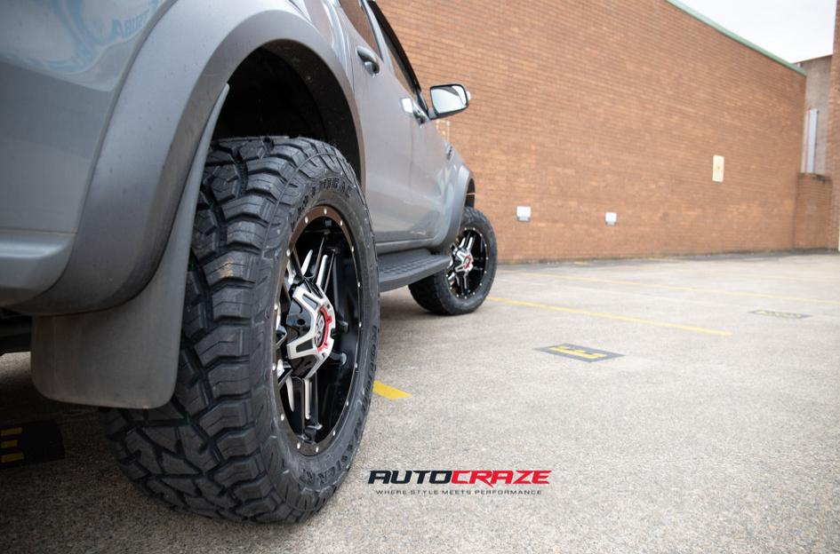 FORD RANGER RAPTOR CLAMP XD GLOSS BLACK MILLED ACCENTS