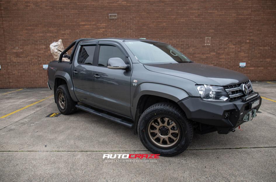 VOLKSWAGEN AMAROK HURRICANE SATIN BRONZE BLACK LIP