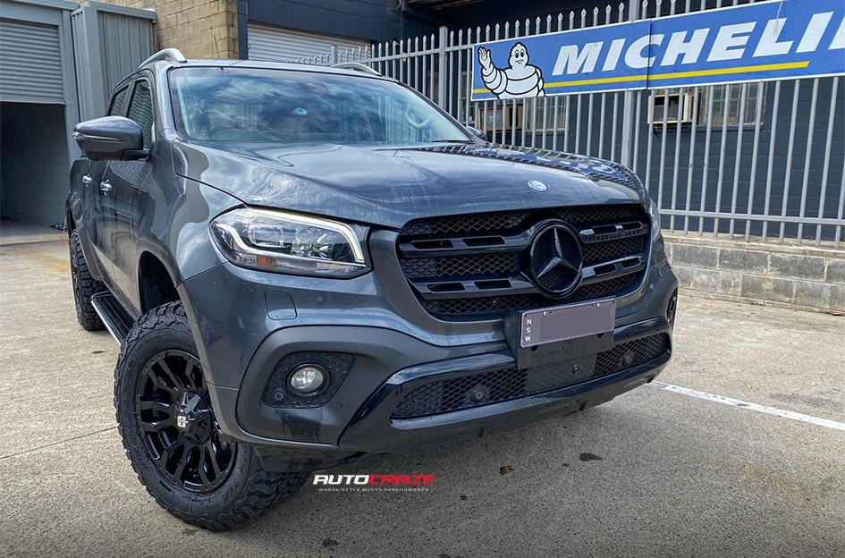 MERCEDES X CLASS FLORIDA MATT BLACK
