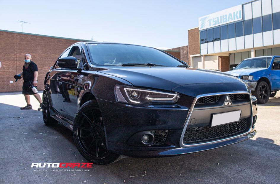 MITSUBISHI LANCER SC46 MATTE BLACK
