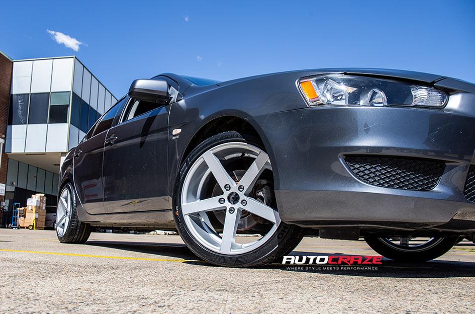MITSUBISHI LANCER OX838 FULL POLISH SILVER