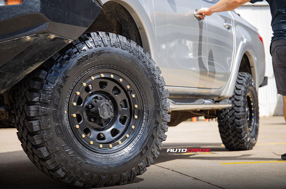 MITSUBISHI TRITON D LOCKER BLACK