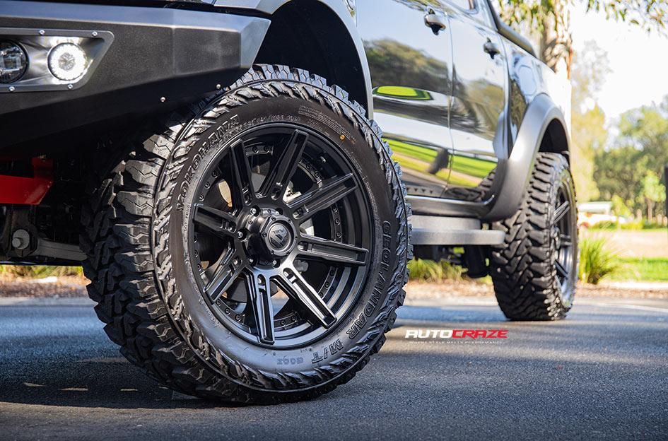 FORD RANGER RAPTOR ROGUE MATTE BLACK