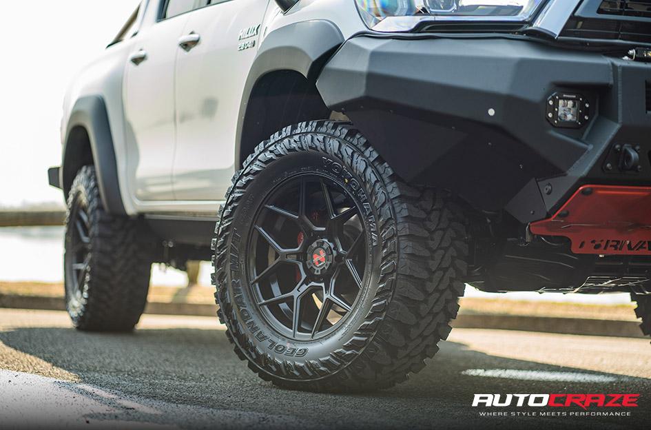 TOYOTA HILUX 4WD SABBATH MATTE BLACK