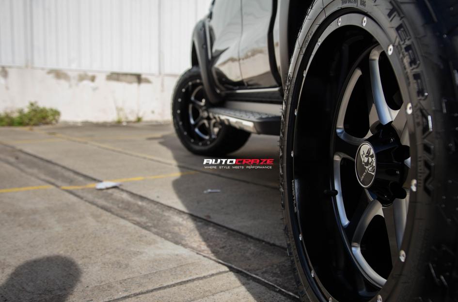 FORD RANGER EXILE SATIN BLACK MILLED ACCENTS 3