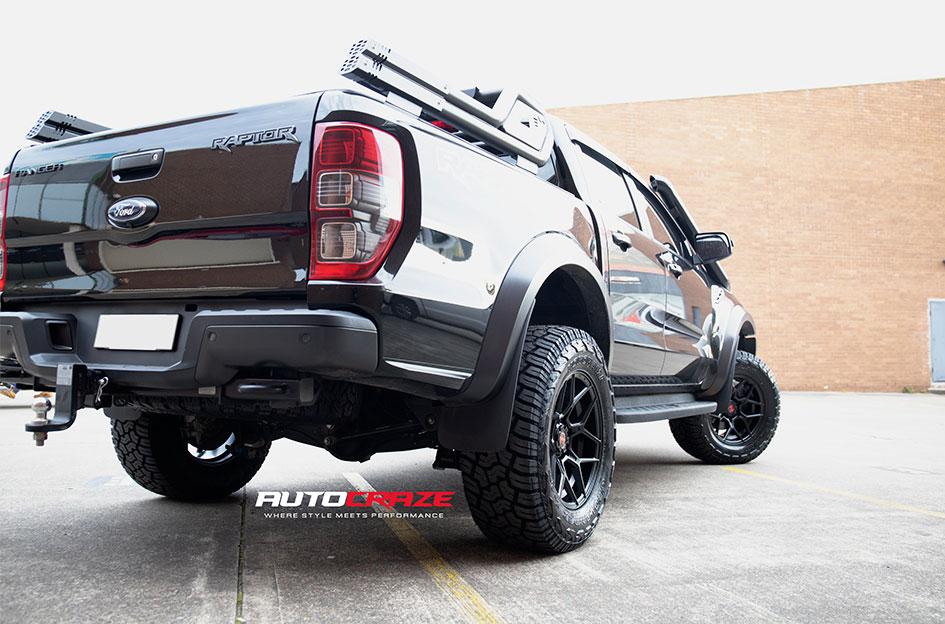 FORD RANGER RAPTOR SABBATH MATTE BLACK
