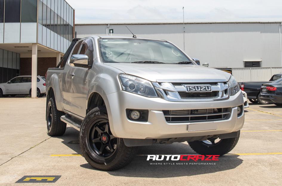 ISUZU DMAX PROSECUTOR MATTE BLACK