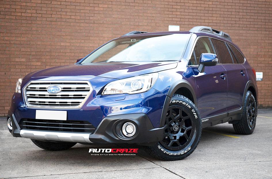 SUBARU OUTBACK OVERLAND MATTE BLACK