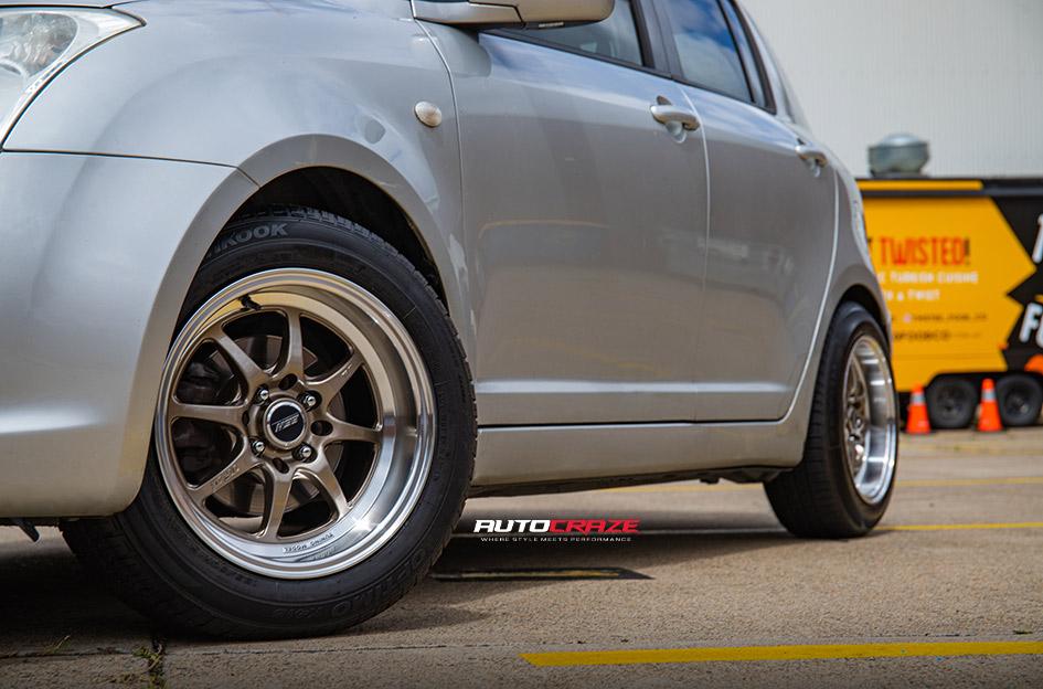 SUZUKI SWIFT TUNING BRONZE POLISHED LIP