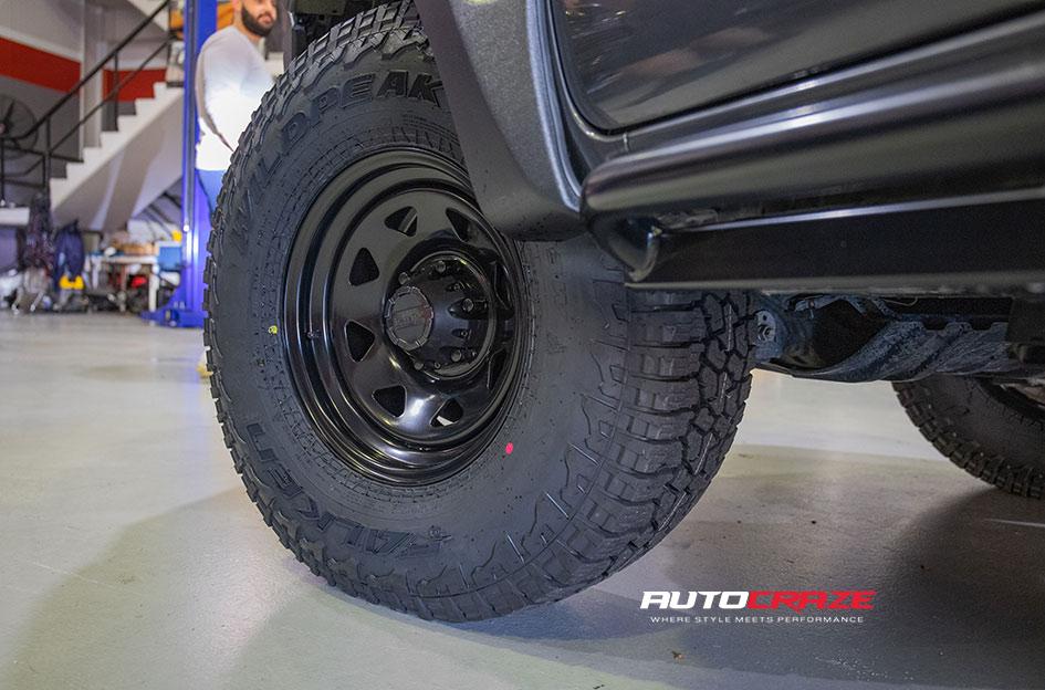 TOYOTA HILUX N80 4WD TERRA SATIN BLACK