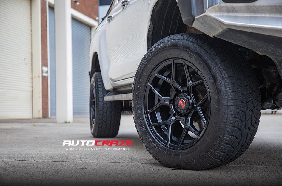 TOYOTA HILUX 4WD SABBATH MATTE BLACK