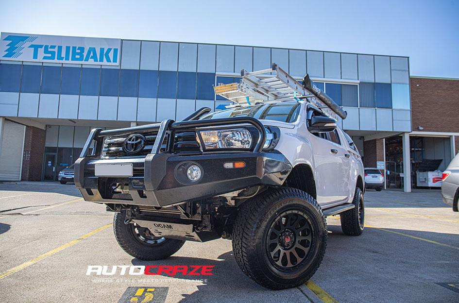 TOYOTA HILUX N80 4WD NOMAD VICTIM MATTE BLACK