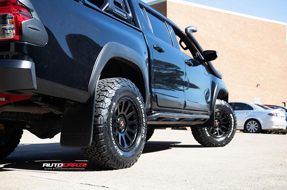 TOYOTA HILUX N80 RUGGED X VICTIM MATTE BLACK