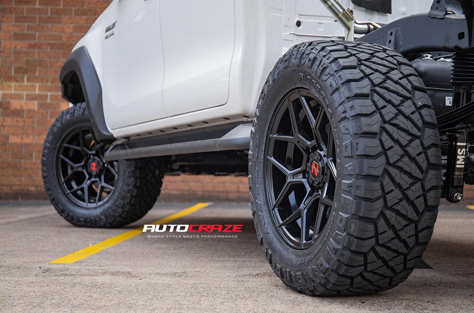 TOYOTA HILUX 4WD SABBATH MATTE BLACK