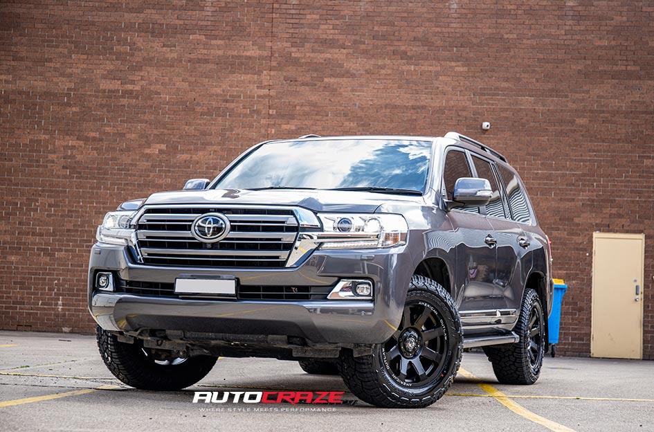TOYOTA LANDCRUSIER LEGACY SATIN BLACK