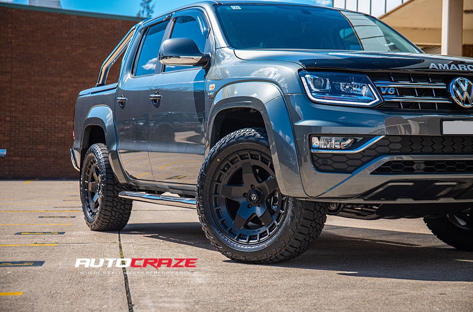 VOLKSWAGEN AMAROK WARP SATIN BLACK