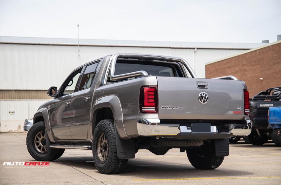 VOLKSWAGEN AMAROK HURRICANE SATIN BRONZE BLACK LIP