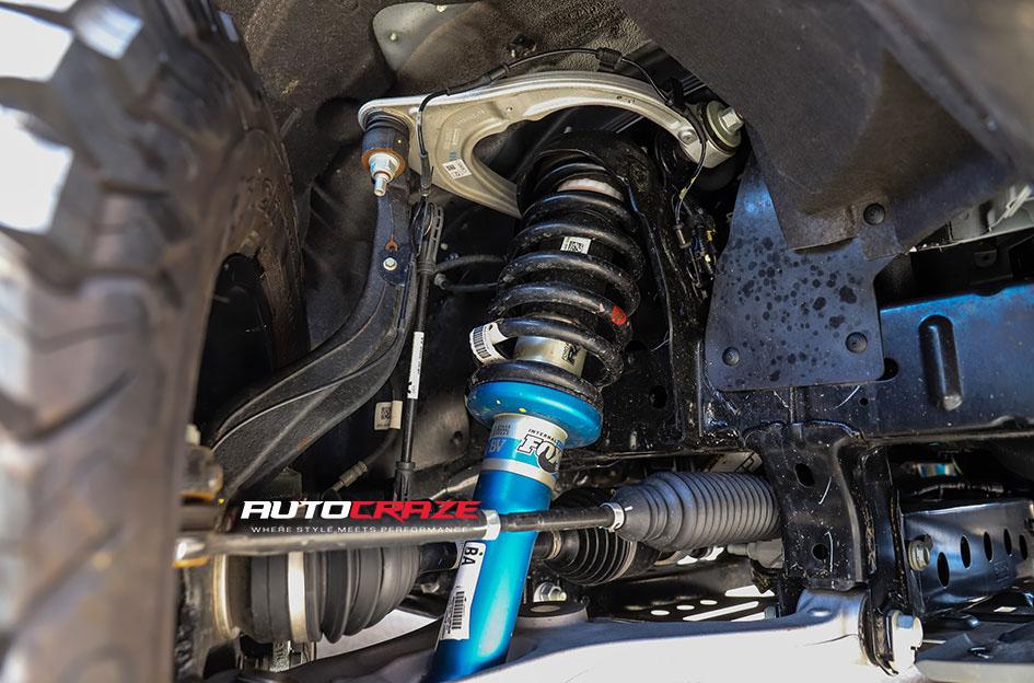 FORD RANGER RAPTOR AX200 CAST IRON BLACK