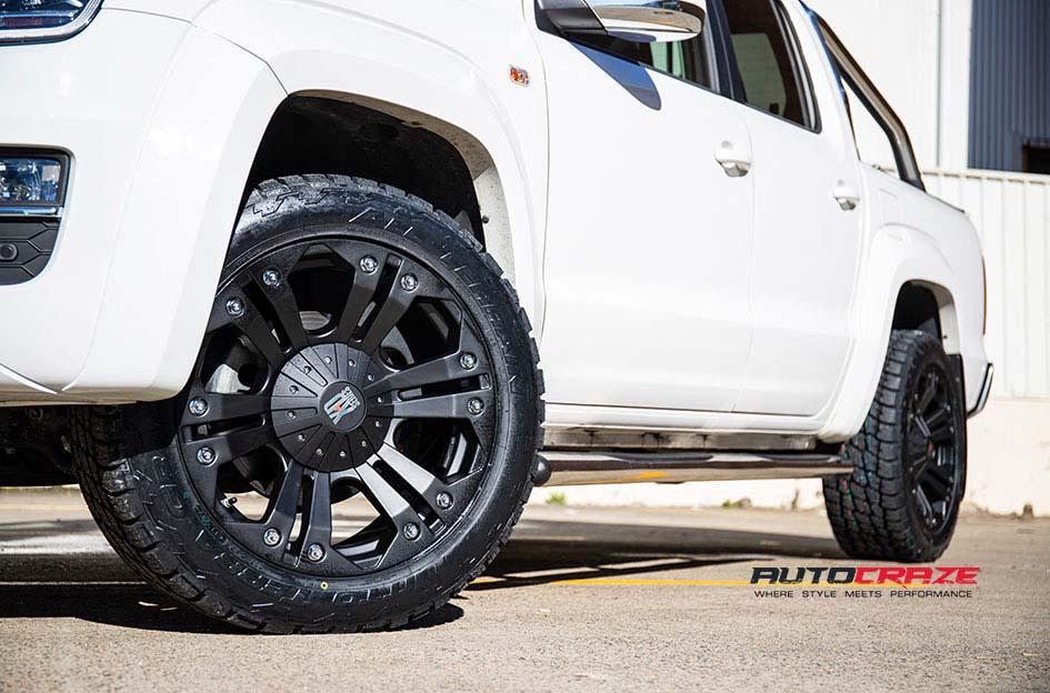 VOLKSWAGEN AMAROK MONSTER XD MATTE BLACK