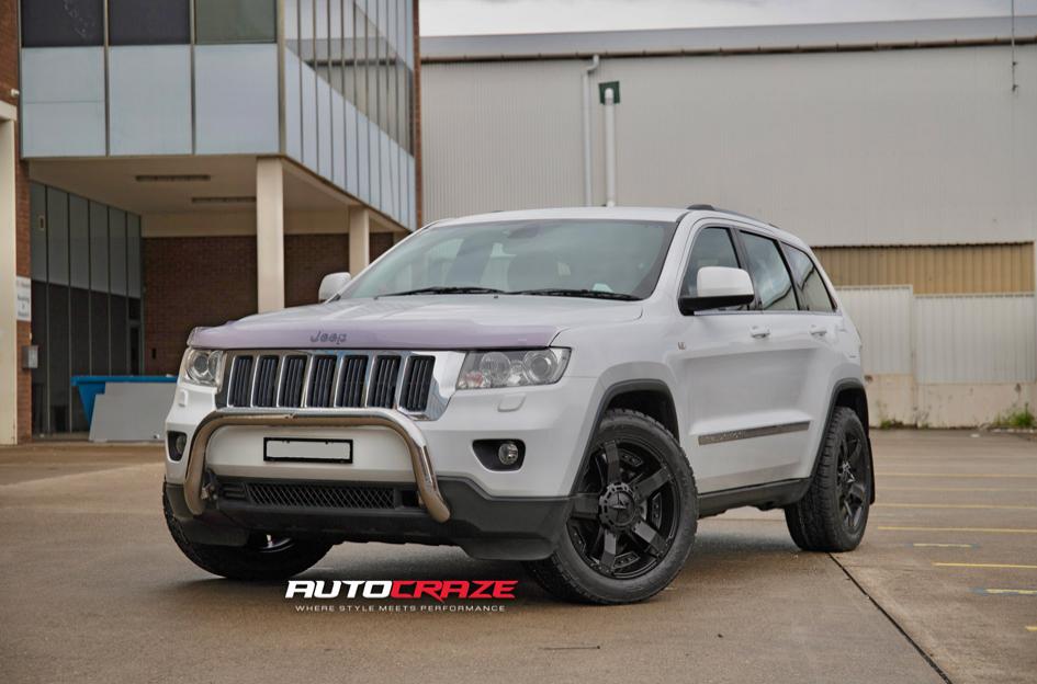 JEEP GRAND CHEROKEE ROCKSTAR XD 2 MATTE BLACK