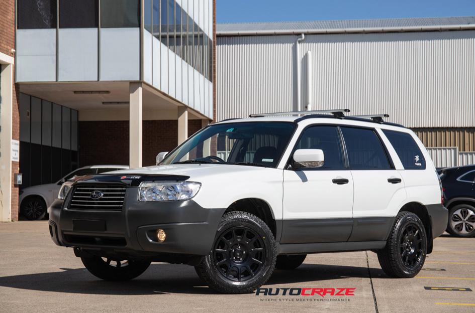 SUBARU FORESTER MR139 SATIN BLACK