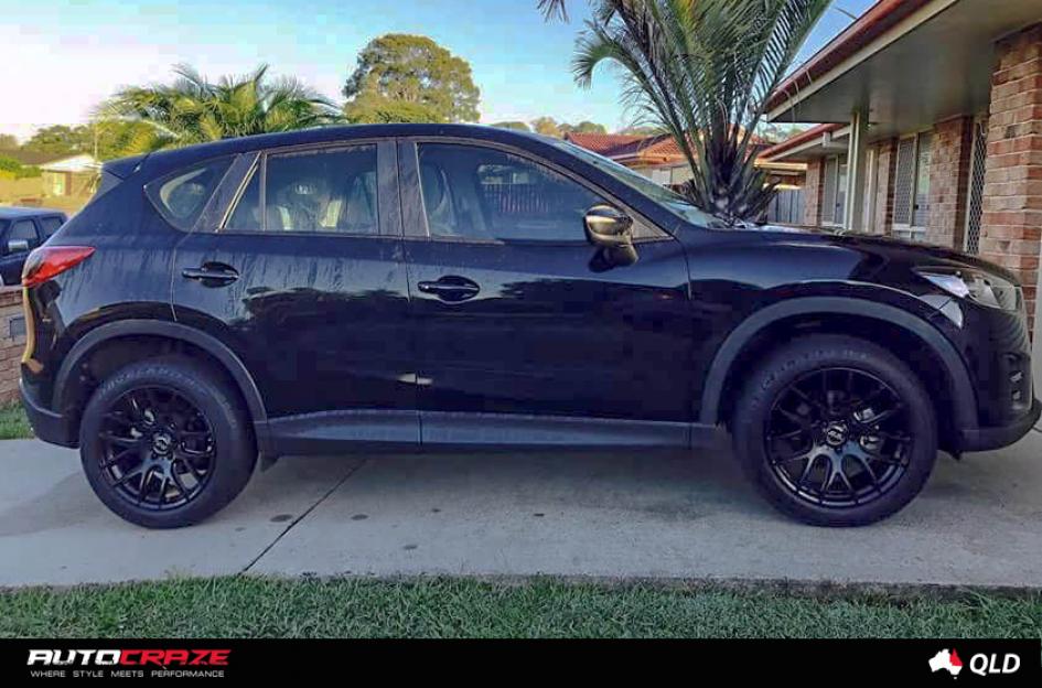 MAZDA CX5 OX111 MATTE BLACK