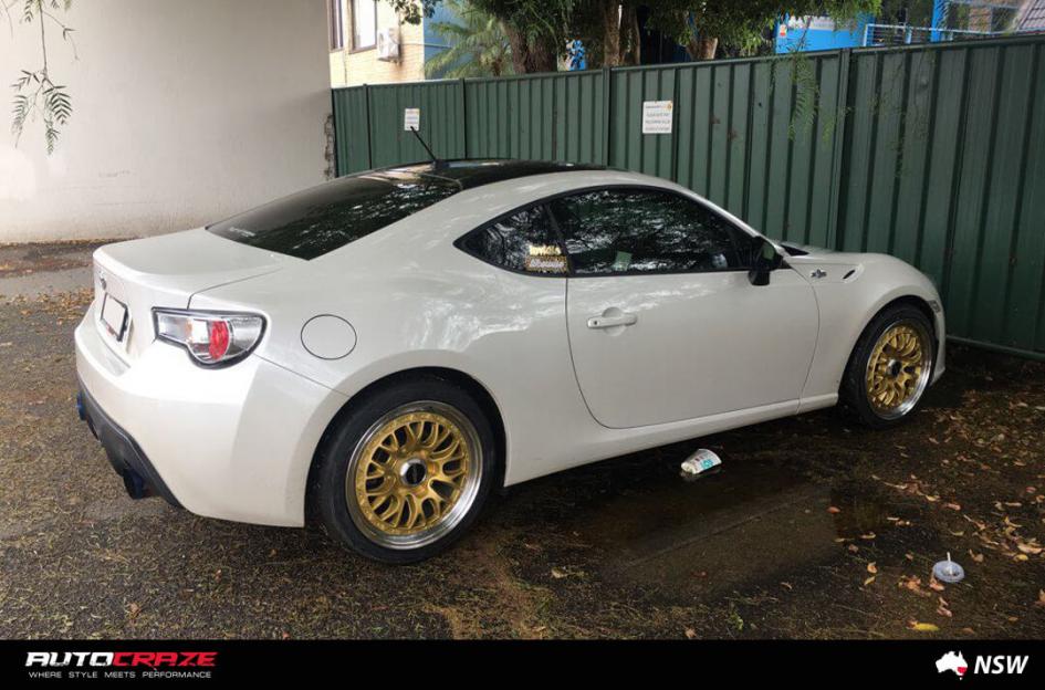 TOYOTA 86 LSR GOLD POLISH LIP