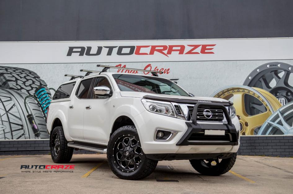 NISSAN NAVARA BOOST GLOSS BLACK MILLED ACCENTS