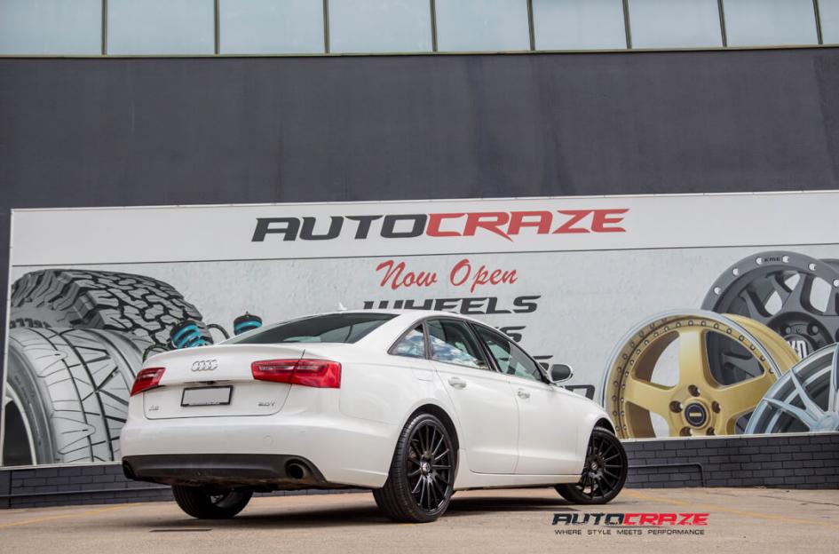 AUDI A6 OX110 MATTE BLACK