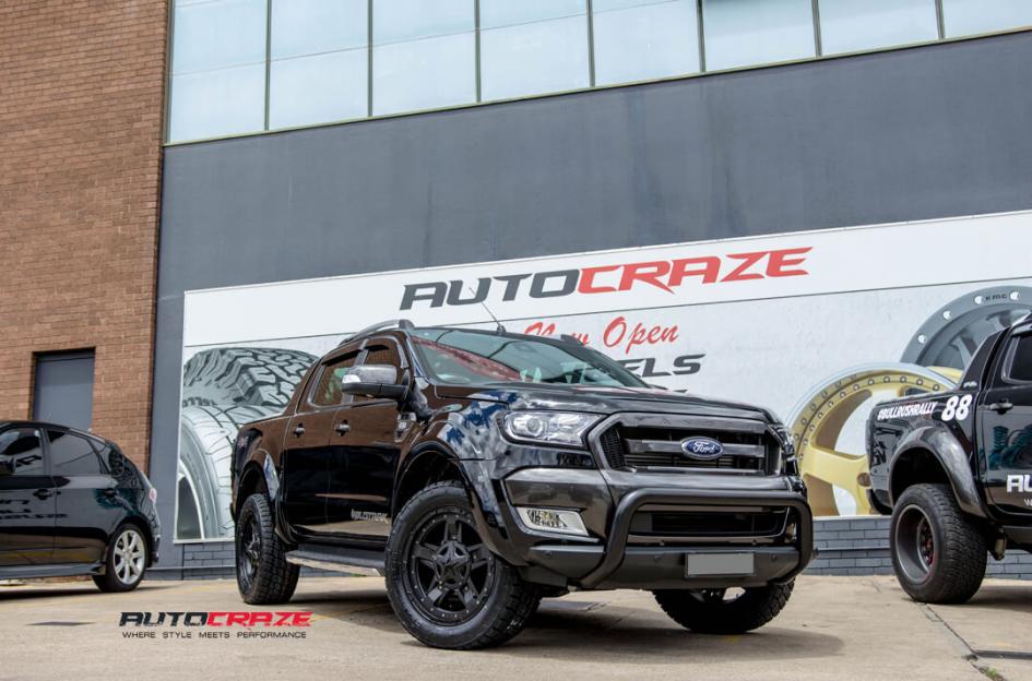 FORD RANGER ROCKSTAR XD 3 MATTE BLACK