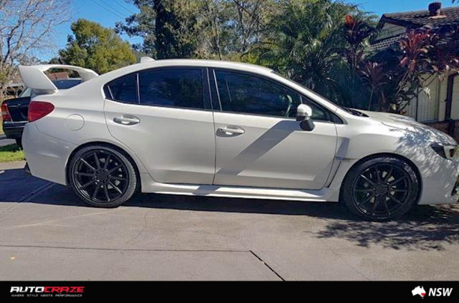 SUBARU WRX ESSEN SATIN BLACK