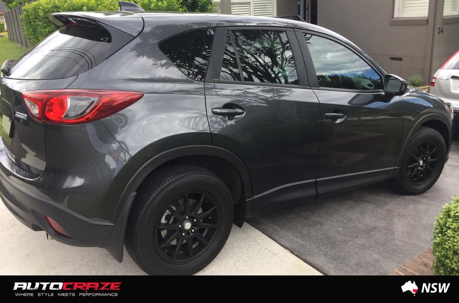 MAZDA CX5 NR10 MATTE BLACK