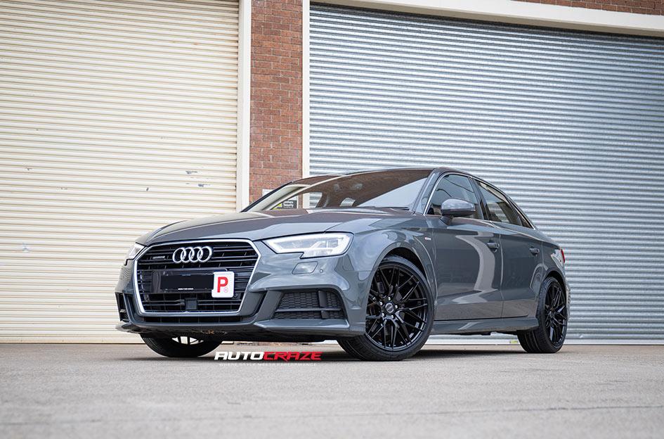 AUDI S3  2003 ONWARDS  HOCKENHEIM GLOSS BLACK