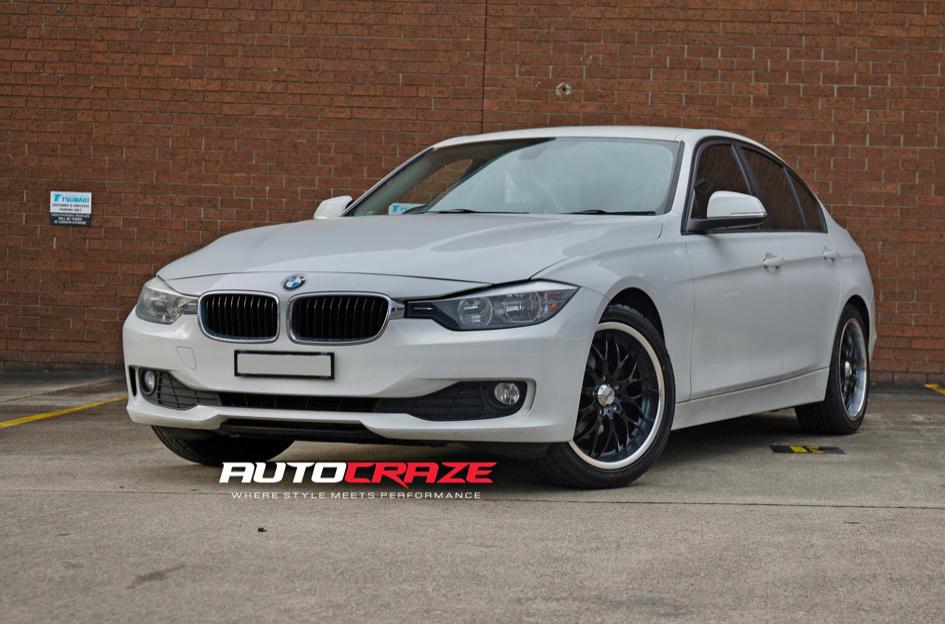 BMW 3 SERIES CHEETAH BLACK POLISH LIP