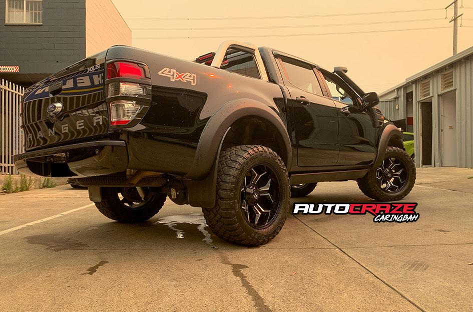 FORD RANGER AVENGER GLOSS BLACK MILLED