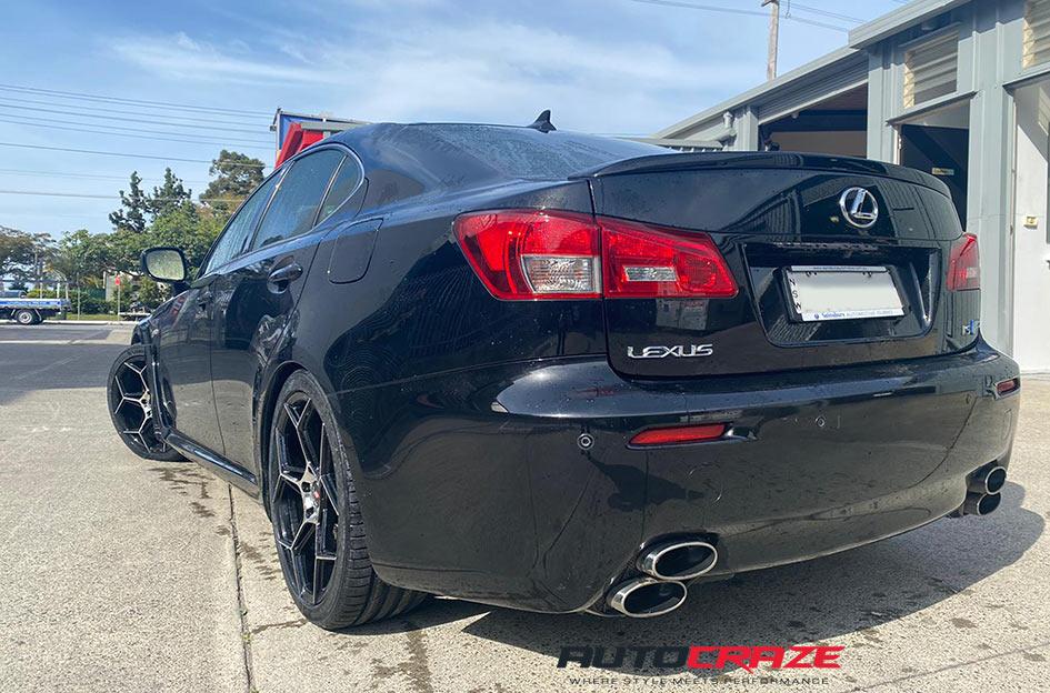 LEXUS ISF IFG40 BLACK MACHINED FACE