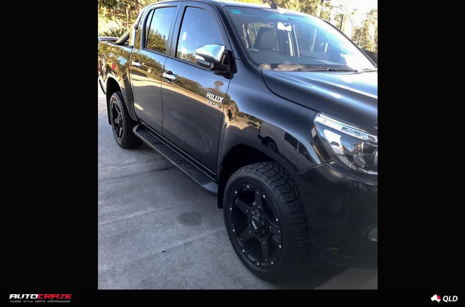 TOYOTA HILUX N80 4WD GD04 MATTE BLACK