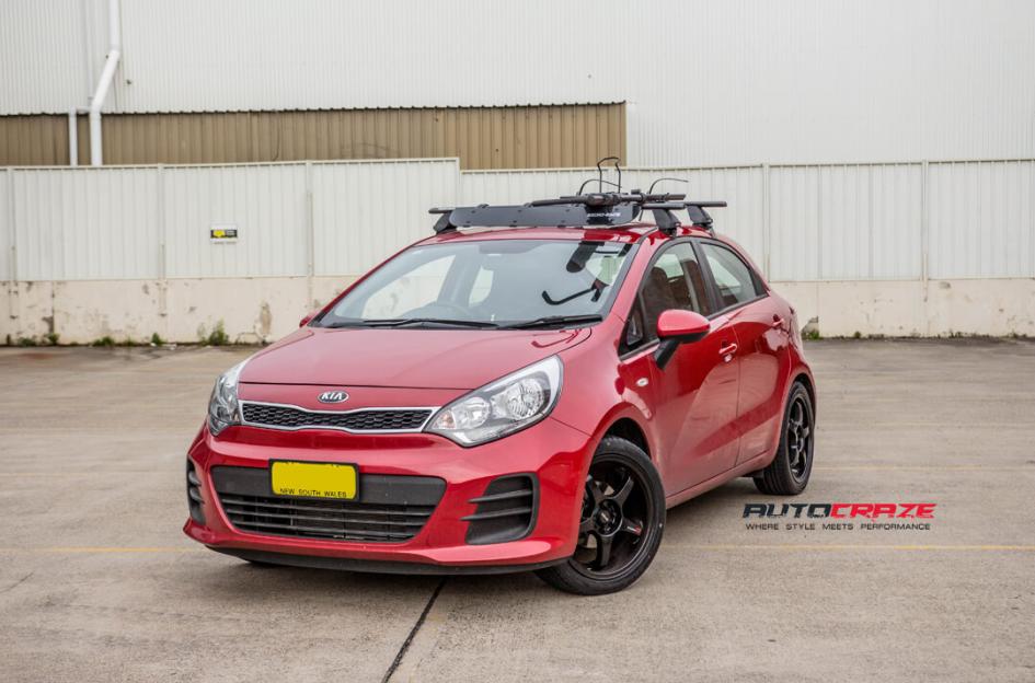 KIA RIO KOBIA SATIN BLACK