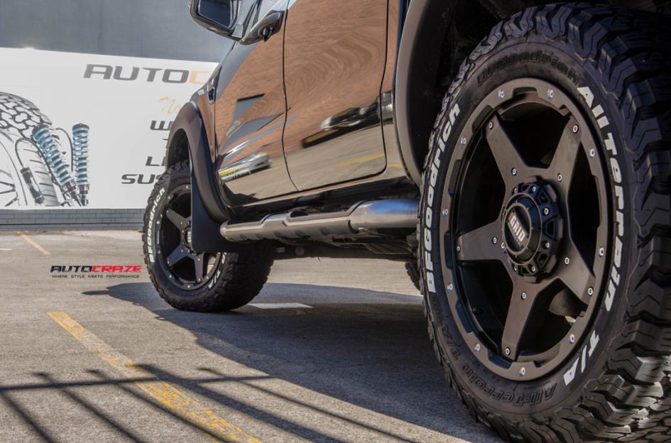 FORD RANGER GD04 MATTE BLACK
