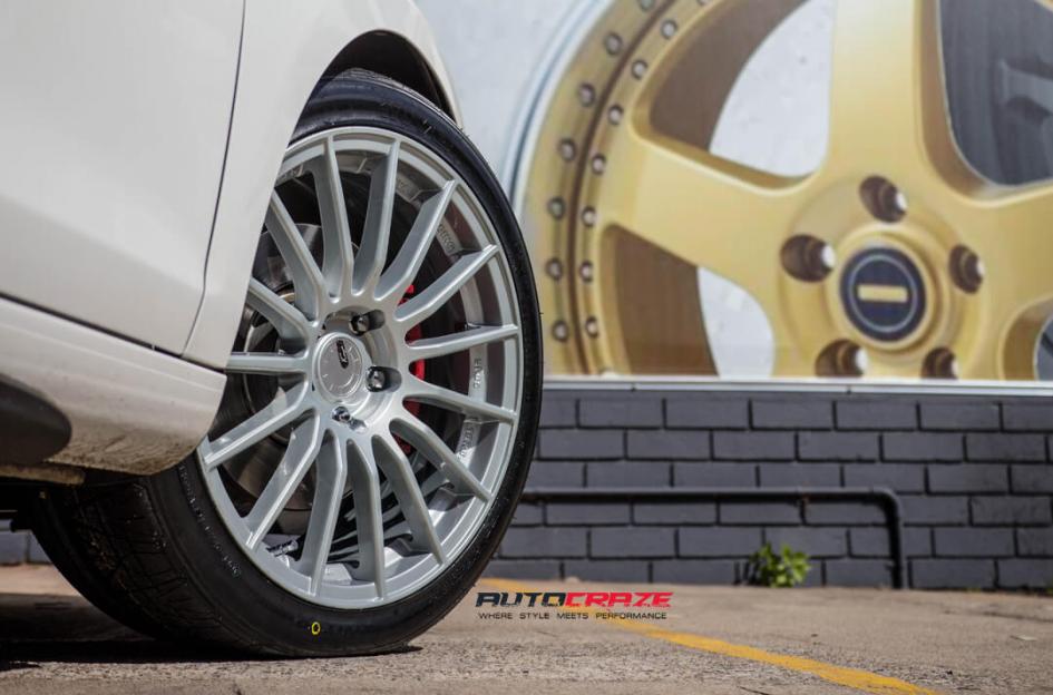 VOLKSWAGEN GOLF SF09 SILVER MACHINED