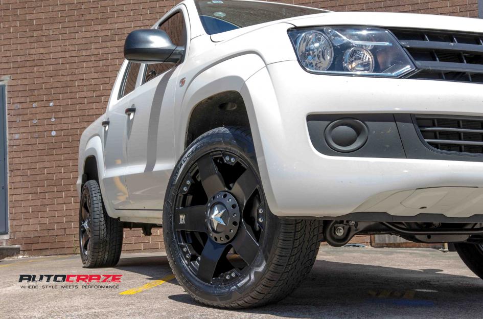 VOLKSWAGEN AMAROK ROCKSTAR XD MATTE BLACK